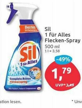 Budni Sil 1 Für Alles Flecken-spray Angebot