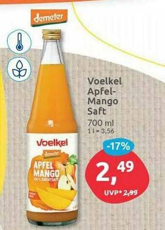 Budni Voelkel Apfel-mango Saft Angebot