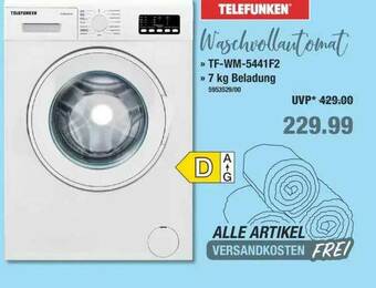 Poco Telefunken Waschvollautomat Tf-wm-5441f2 Angebot