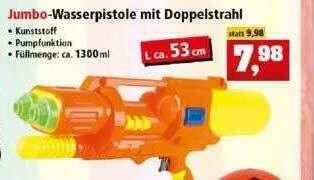 Thomas Philipps Jumbo-wasserpistole Mit Doppelstrahl Angebot