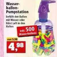 Thomas Philipps Wasserballon-pumpstation Angebot