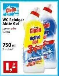 Thomas Philipps Clean Wc Reiniger Aktiv Gel Angebot