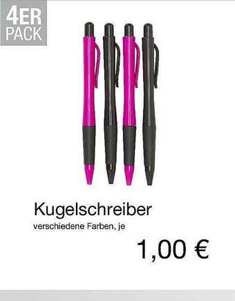 KiK Kugelschreiber Angebot