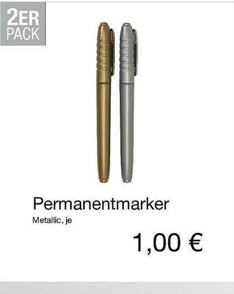 KiK Permanentmarker Angebot