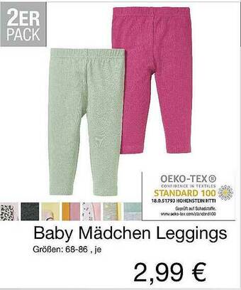 KiK Baby Mädchen Leggings Angebot