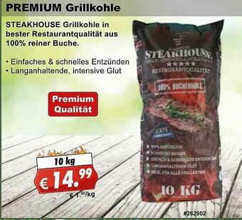 Stabilo Fachmarkt Steakhouse Grillkohle Angebot