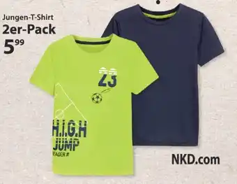 NKD Jungen T-Shirt 2er Pack Angebot