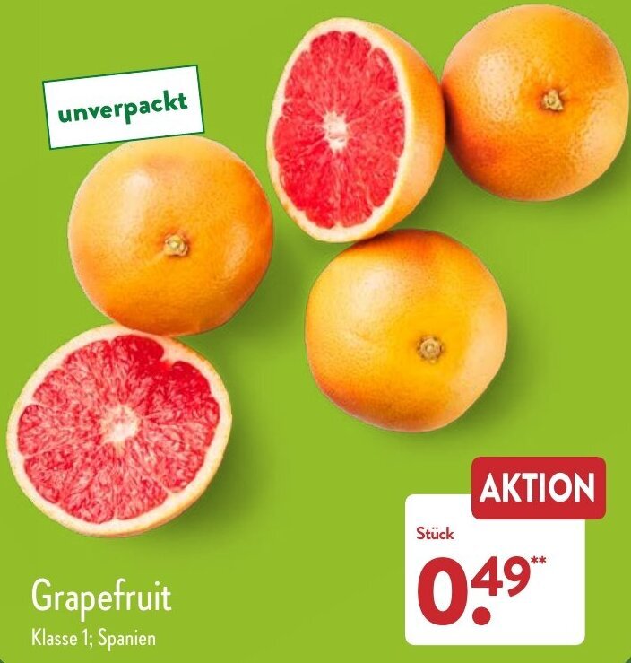 Grapefruit Angebot bei Aldi Nord