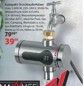 NKD Kompakt Durchlauferhitzer Angebot