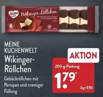 Aldi Nord Meine Kuchenwelt Wikinger Röllchen 200 g Packung Angebot