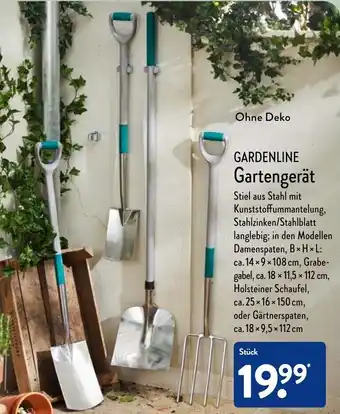 Aldi Nord Gardenline Gartengerät Angebot