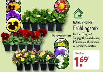 Aldi Nord Gardenline Frühlingsmix Angebot