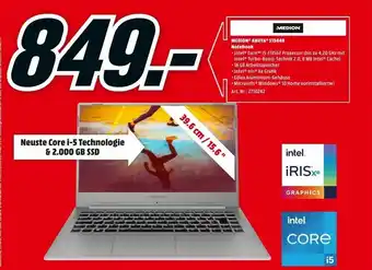 MediaMarkt Medion Akoya S15449 Notebook Angebot