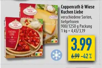 diska Coppenrath & Wiese Kuchen-Liebe 900g-1.25kg Angebot