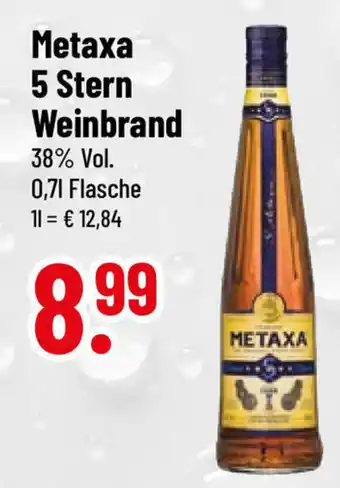 trinkgut Metaxa 5* Weinbrand 700ml Angebot