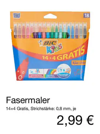 KiK Fasermaler Angebot