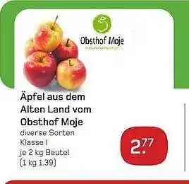 akzenta Äpfel aus dem alten land vom obsthof moje Angebot