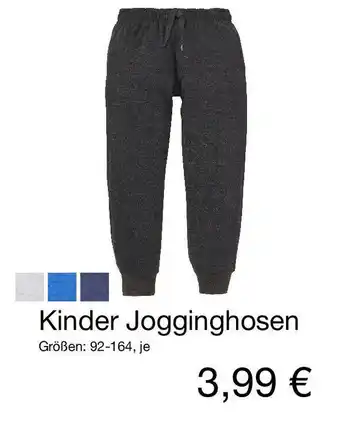KiK Kinder Jogginghosen Angebot