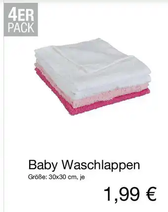 KiK Baby Waschlappen Angebot