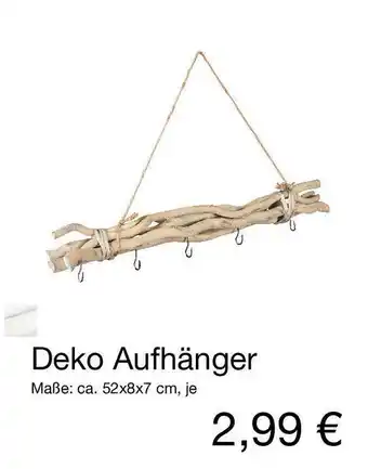 KiK Deko Aufhänger Angebot