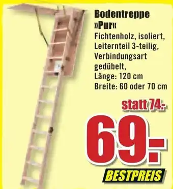 B1 Discount Baumarkt Bodentreppe Pur Angebot