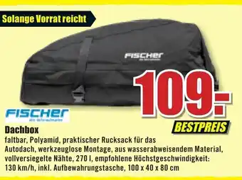 B1 Discount Baumarkt Fischer Dachbox Angebot