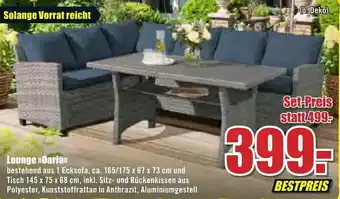 B1 Discount Baumarkt Lounge Daria Angebot