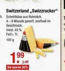 V Markt Switzerland „swizzrocker” Angebot