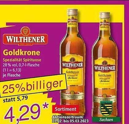 Wilthener goldkrone Angebot bei Norma