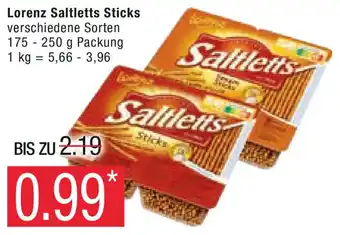 Marktkauf Lorenz Saltletts Sticks 175-250 g Packung Angebot