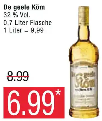 Marktkauf De geele Köm 0,7 Liter Flasche Angebot