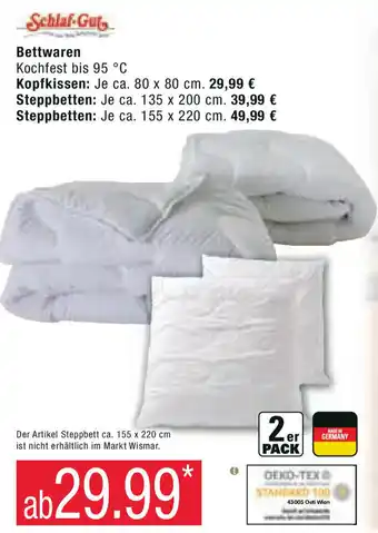 Marktkauf Schlaf-Gut Bettwaren Angebot