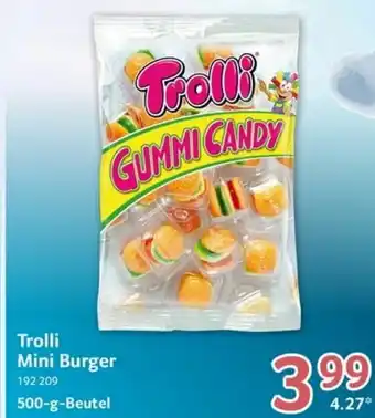 Selgros Trolli Mini Burger 500g beutel Angebot