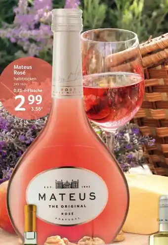 Selgros Mateus Rosé 0,75L Angebot