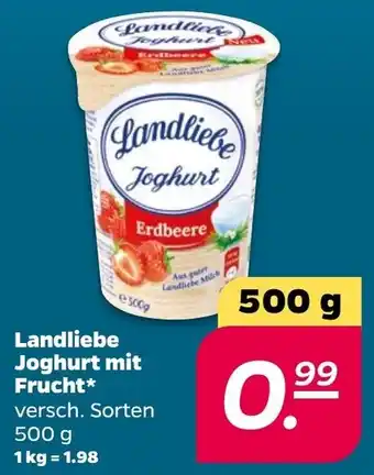 NETTO Landliebe Joghurt mit Frucht 500 g Angebot