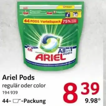 Selgros Ariel Pods Angebot