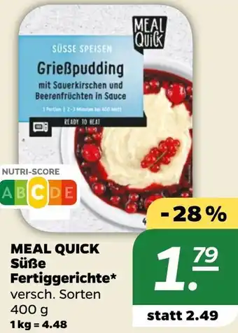 NETTO Meal Quick Süße Fertiggerichte 400 g Angebot