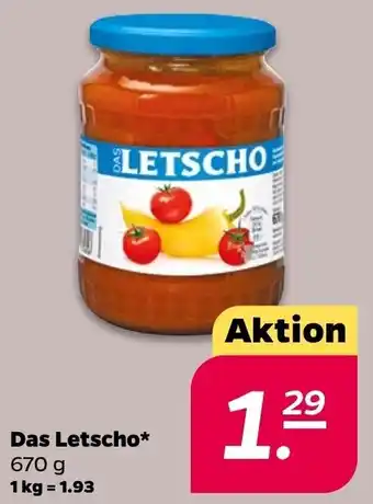 NETTO Das Letscho 670 g Angebot