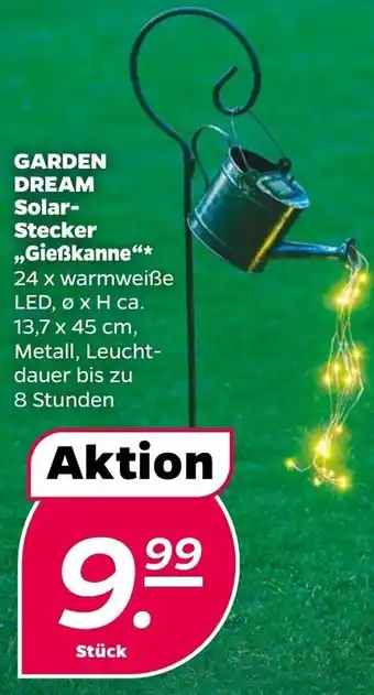 NETTO Garden Dream Solar Stecker Gießkanne Angebot