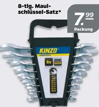 NETTO 8-tlg. Maulschlüssel Satz Angebot