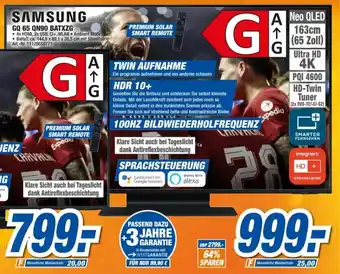 expert Techno Land Samsung GQ 65 QN90 BATXZG Angebot