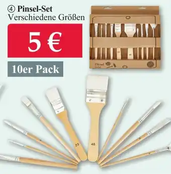 Woolworth Pinsel Set 10er Pack Angebot