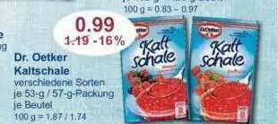 V Markt Dr Oetker Kaltschale Angebot