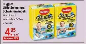 V Markt Huggies Little Swimmers Schwimmwindeln Angebot