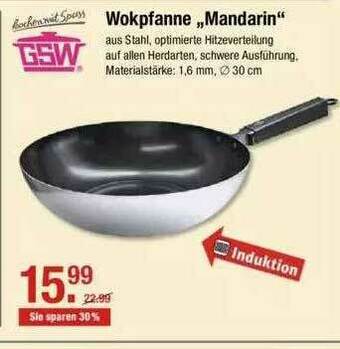 V Markt Gsw Wokpfanne „mandarin” Angebot