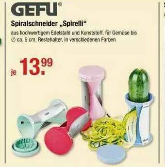 V Markt Gefu Spiralschneider „spirelli” Angebot