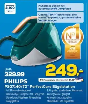 Euronics Philips Bugelstation PerfectCare | PSG7140/70 Angebot