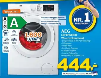 Euronics AEG Waschvollautomat | L6FBF56681 Angebot