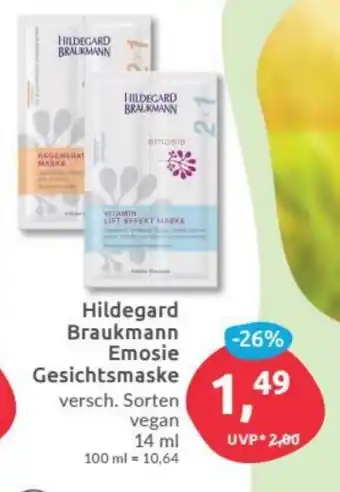 Budni Hildegard Braukmann Emosie Gesichtsmaske 14ml Angebot