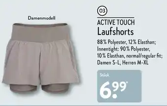 Aldi Nord Active Touch Laufshorts Angebot